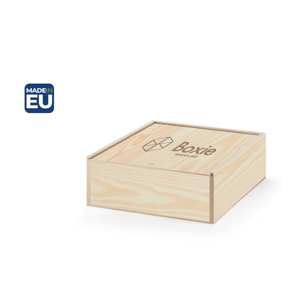 BOXIE WOOD L. Holzschachtel L