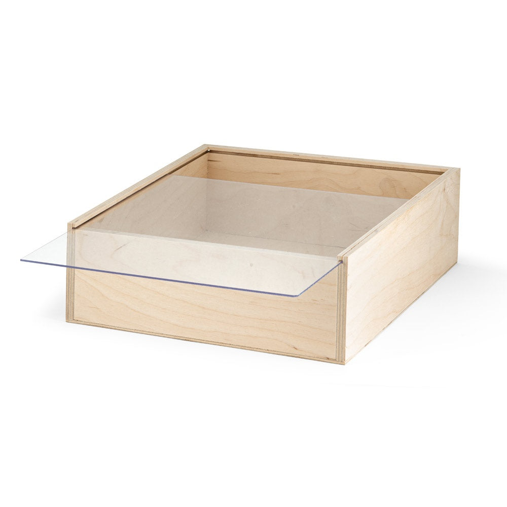 BOXIE CLEAR L. Holzschachtel L – zusätzliche Ansicht