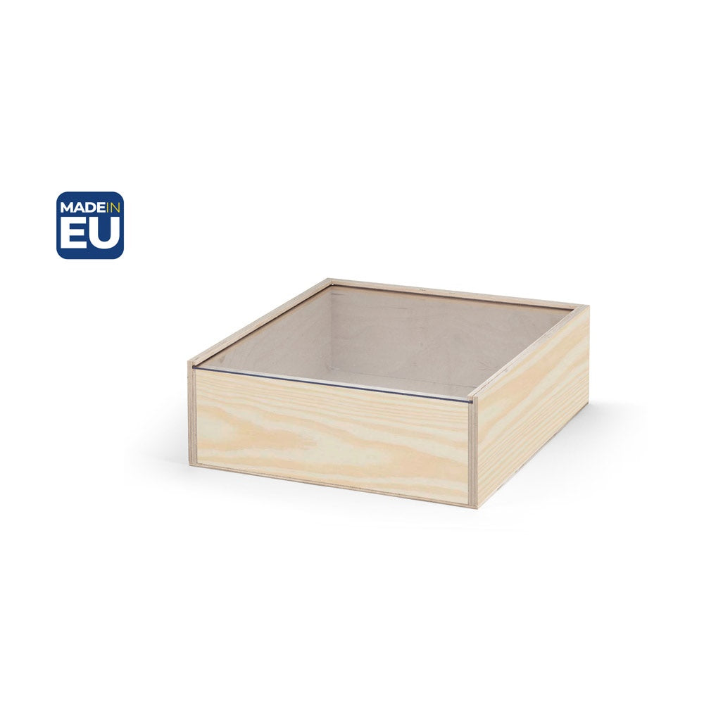 BOXIE CLEAR L. Holzschachtel L