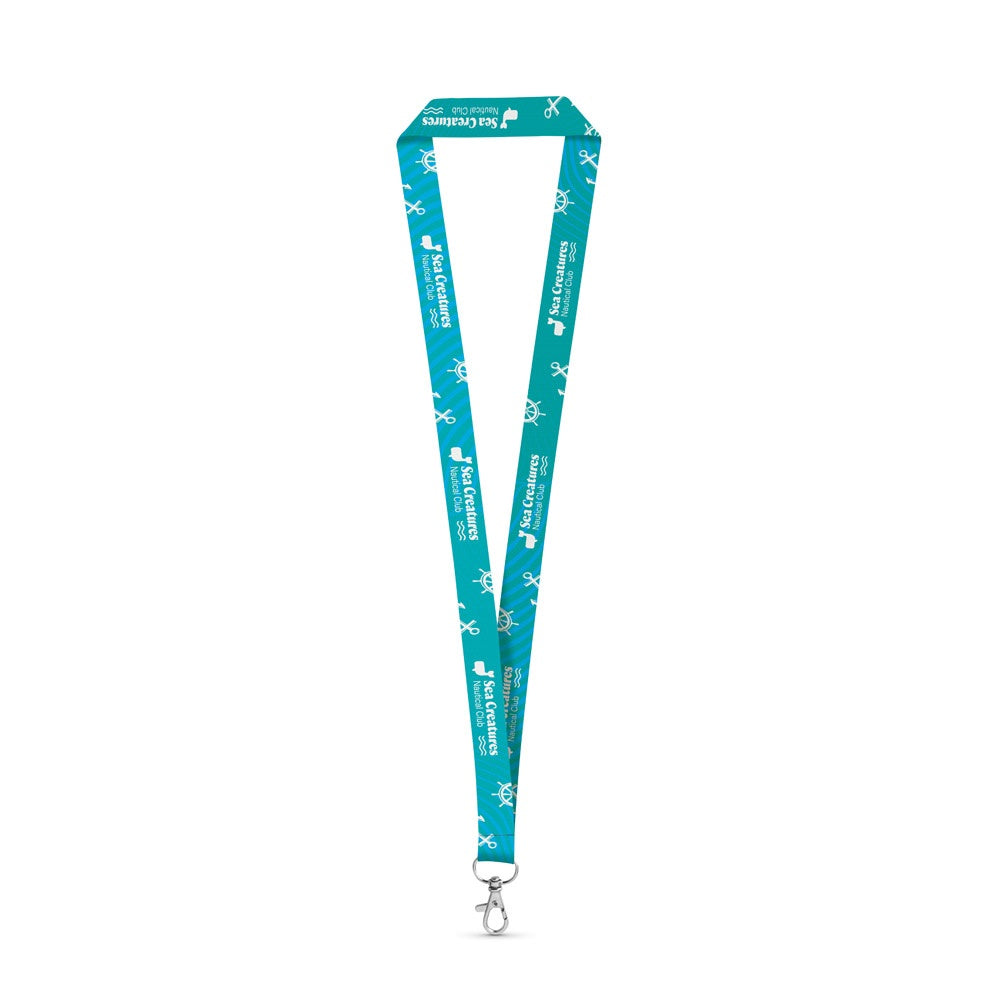 BRIGHTON. SET Lanyard SUBLIMATION Long II (20 mm) mit 20-mm-Schnellverschlusskarabiner – zusätzliche Ansicht
