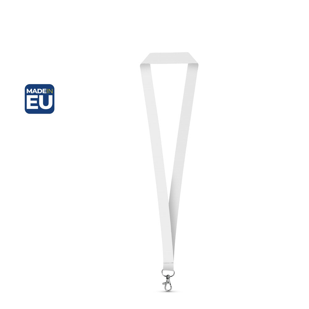 WINDSOR. SET Lanyard SUBLIMATION Long II (20 mm) aus recyceltem Polyester (100% rPET) mit 20 mm Schnappkarabiner