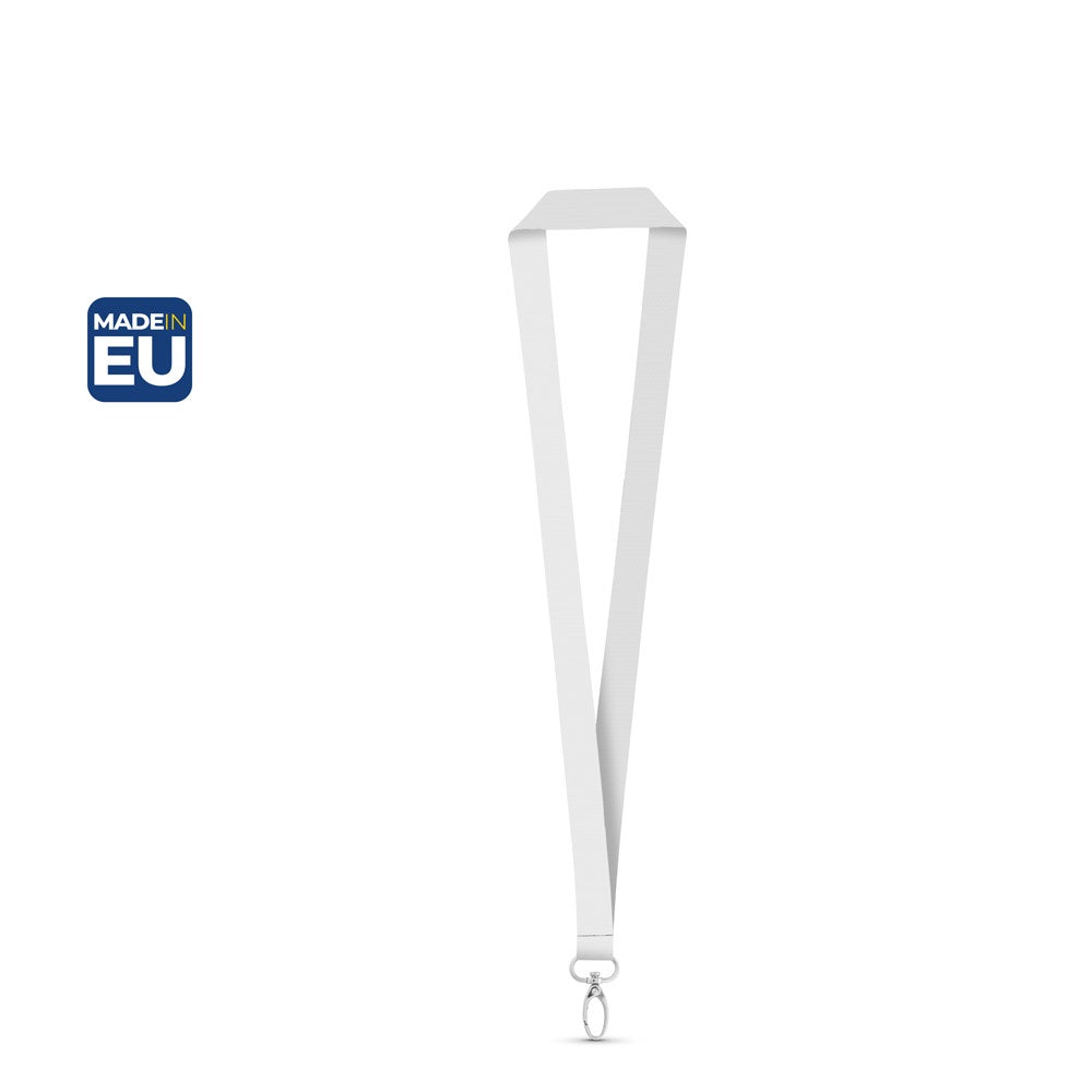 MANILA. Lanyard-Set SUBLIMATION Long II (20 mm) mit 20 mm ovalem Karabiner