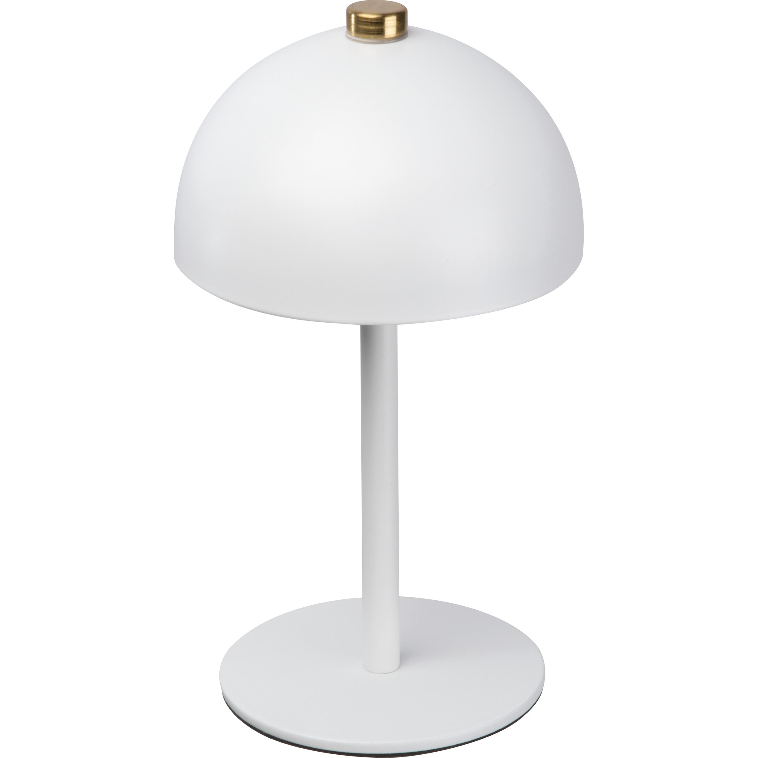 Tischlampe aus Edelstahl mit Akku CODY