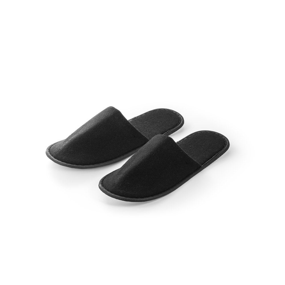DANES. Unisex Hotelslipper aus Polyester – zusätzliche Ansicht