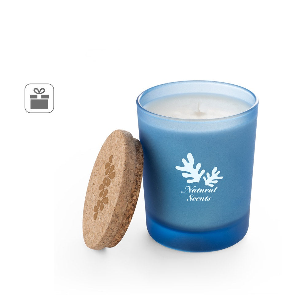 DUVAL. Aromatische Kerze in Glasbecher mit cork 180 g