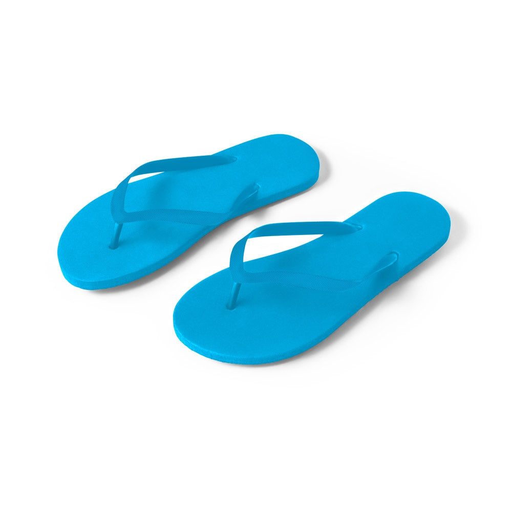 MAUPITI S / M. Bequeme Flip-Flops mit PE-Sohle und PVC-Riemen