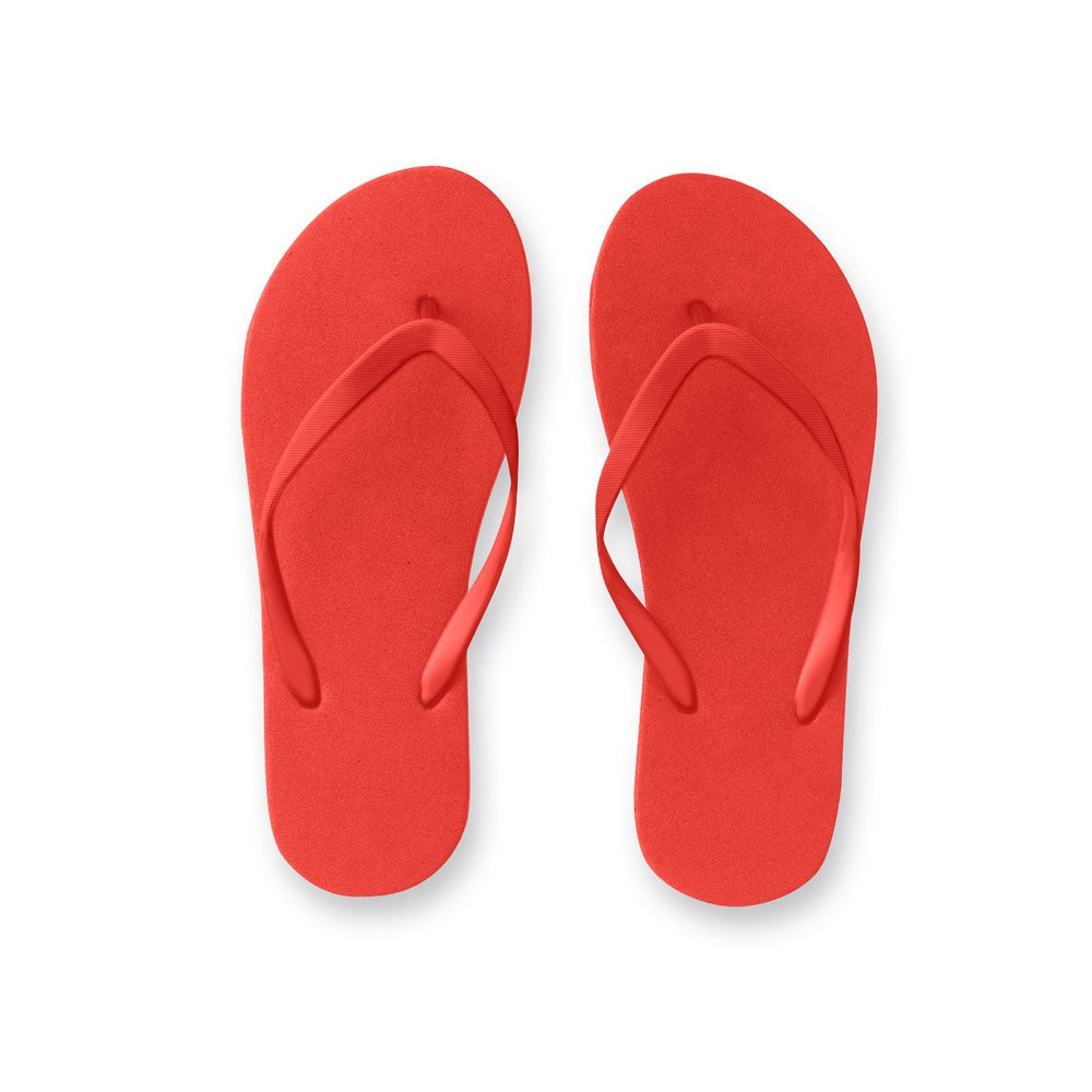 MAUPITI L / XL. Bequeme Flip-Flops mit PE-Sohle und PVC-Riemen – zusätzliche Ansicht