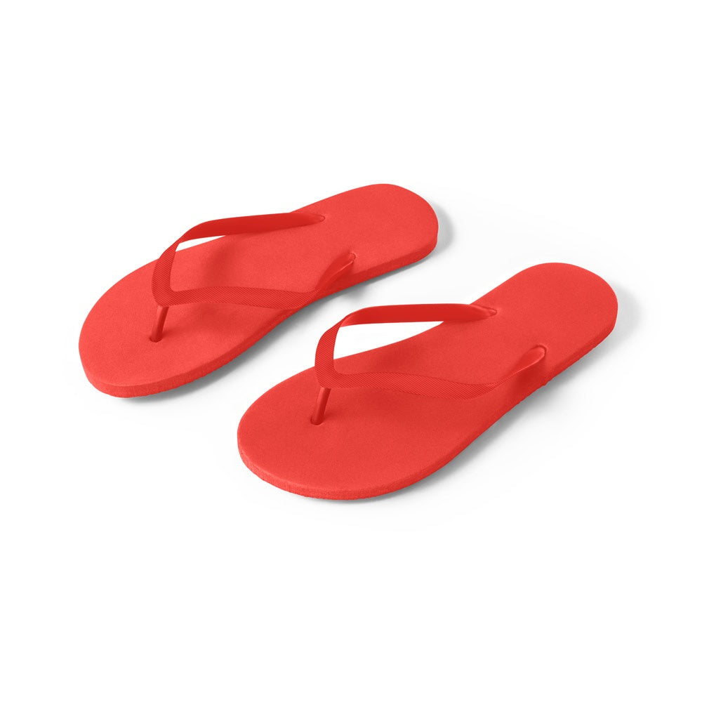 MAUPITI L / XL. Bequeme Flip-Flops mit PE-Sohle und PVC-Riemen – zusätzliche Ansicht