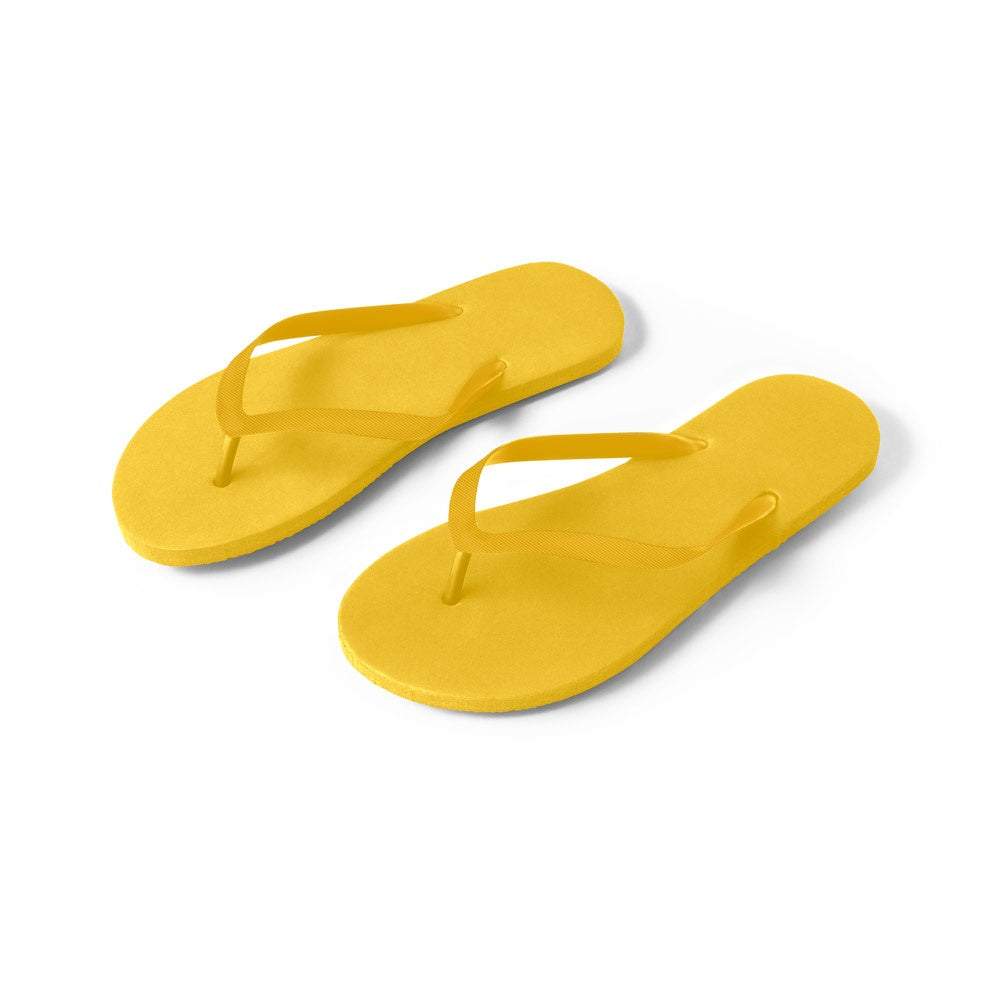 MAUPITI L / XL. Bequeme Flip-Flops mit PE-Sohle und PVC-Riemen