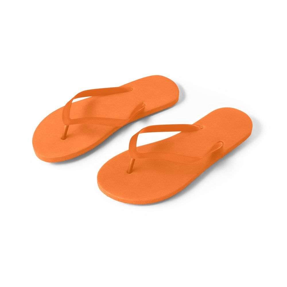 MAUPITI L / XL. Bequeme Flip-Flops mit PE-Sohle und PVC-Riemen