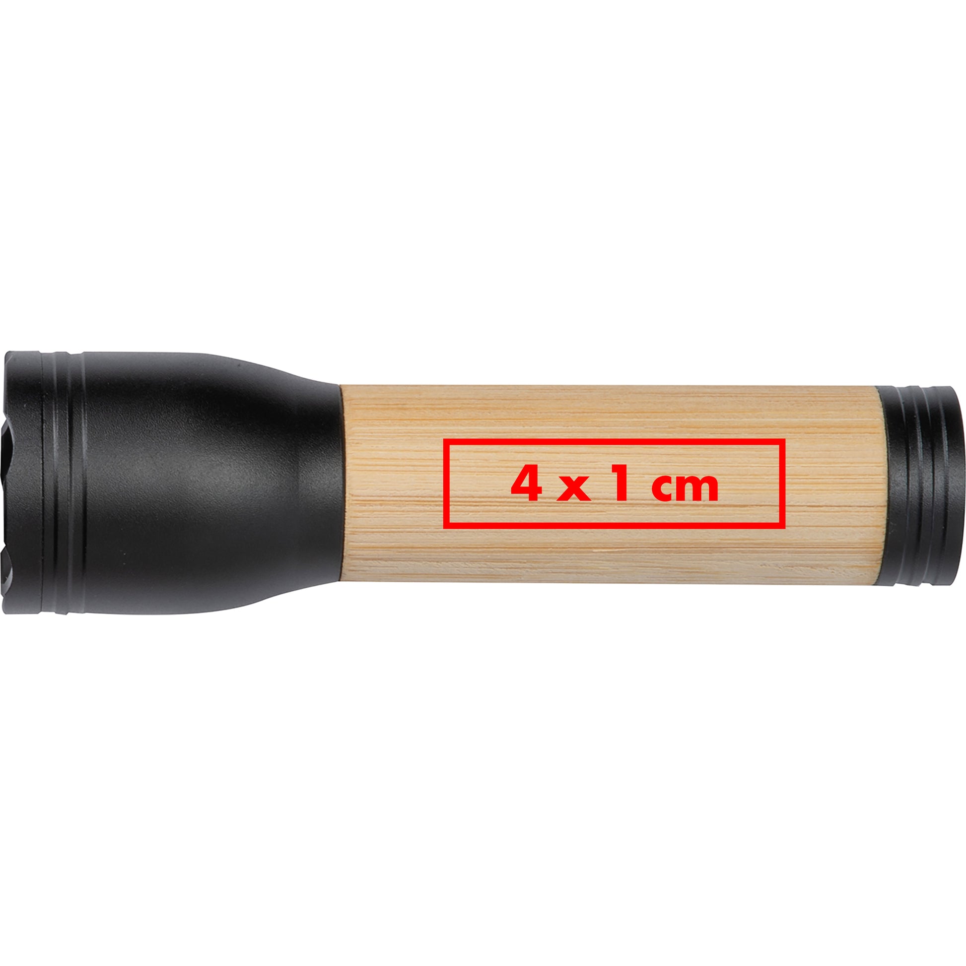 Bambus Taschenlampe mit Akku TRAVIS