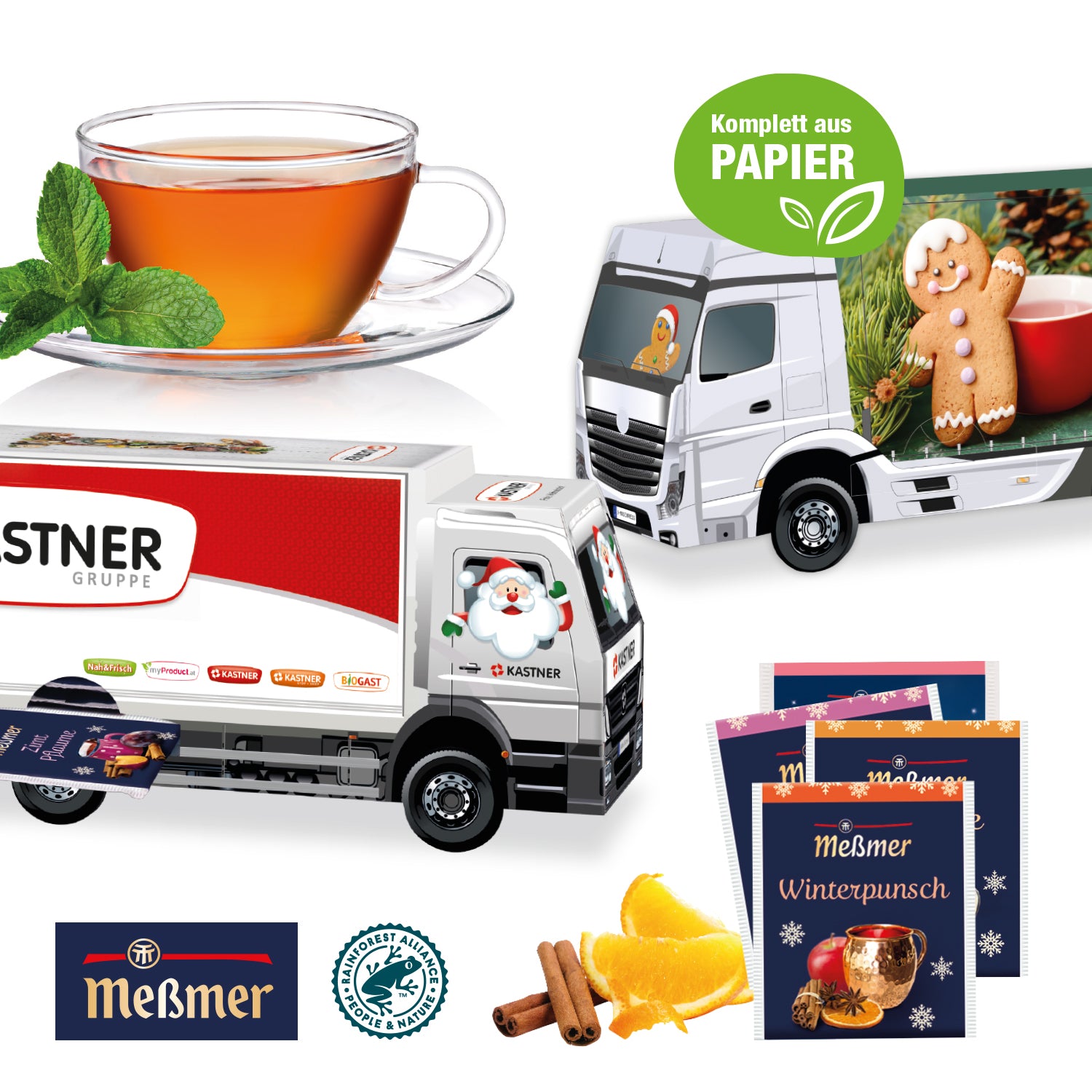 Adventskalender Meßmer Tee-LKW“ – Produktansicht