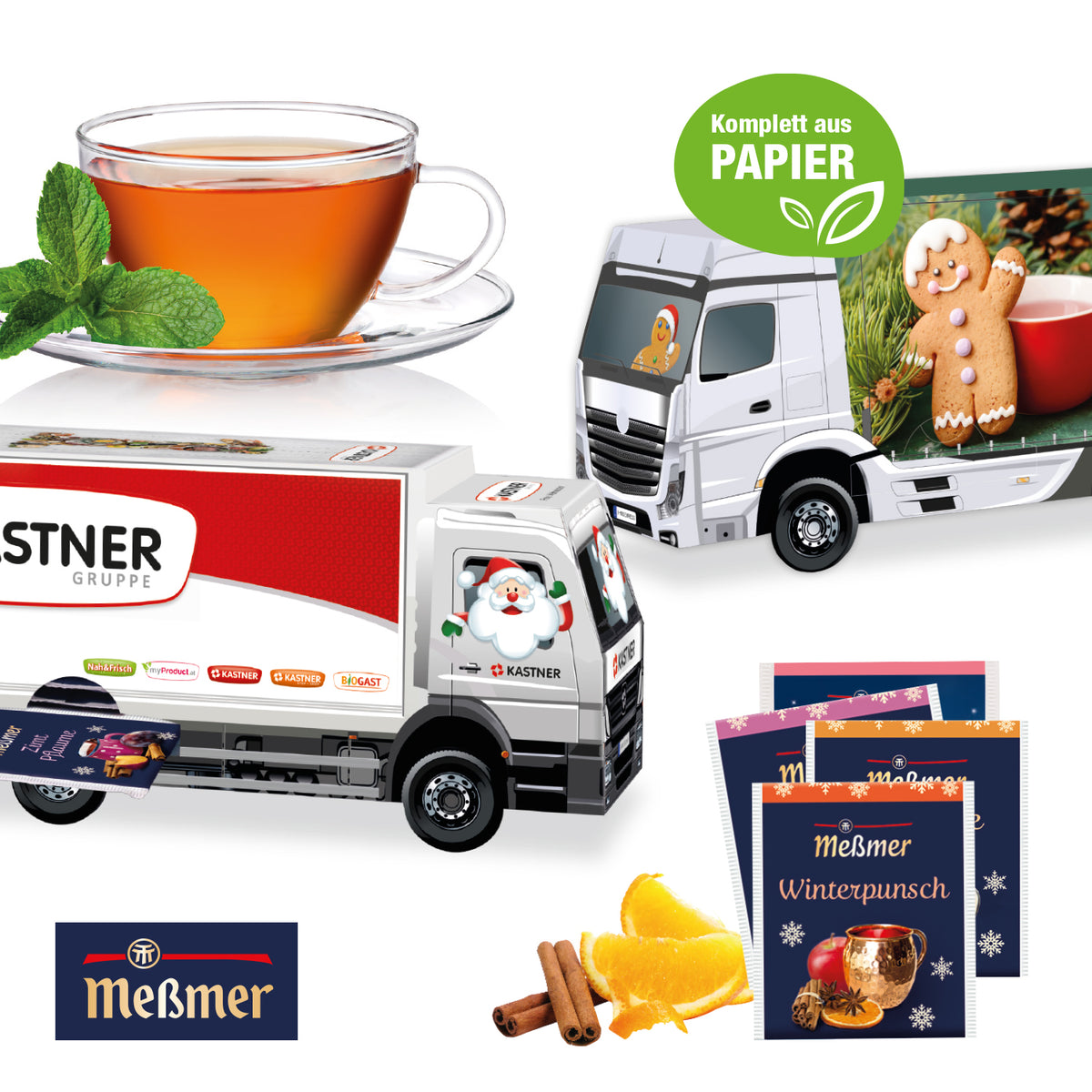 Adventskalender Meßmer Tee-LKW“