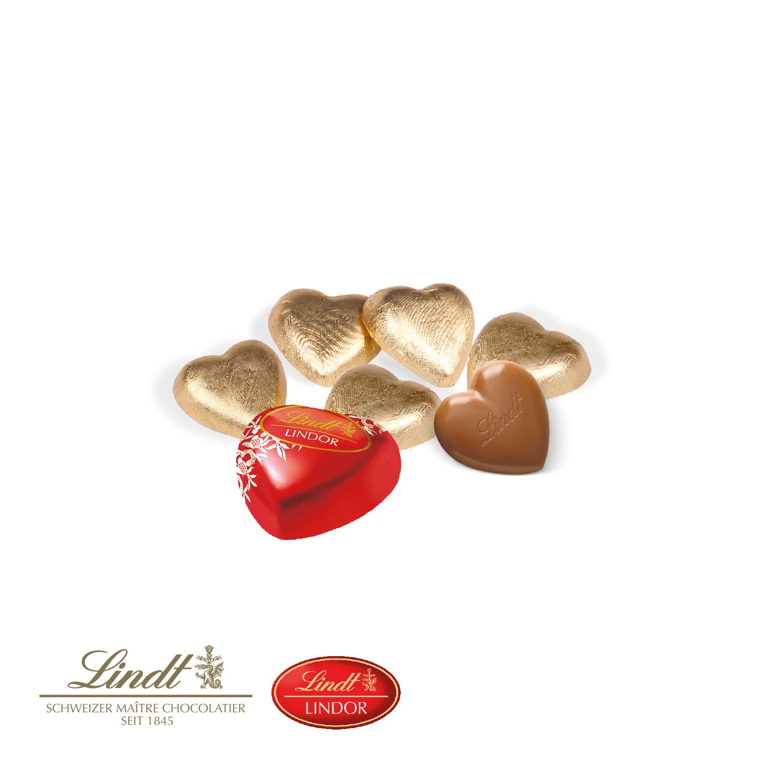 Adventskalender Lindt Schokoladen-Herzen – Füllung