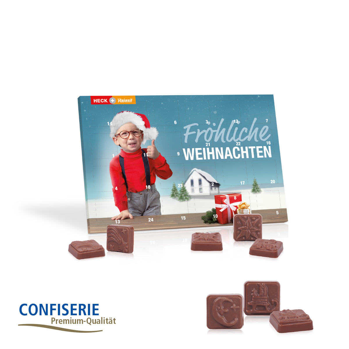 Tisch-Adventskalender Classic Exklusiv