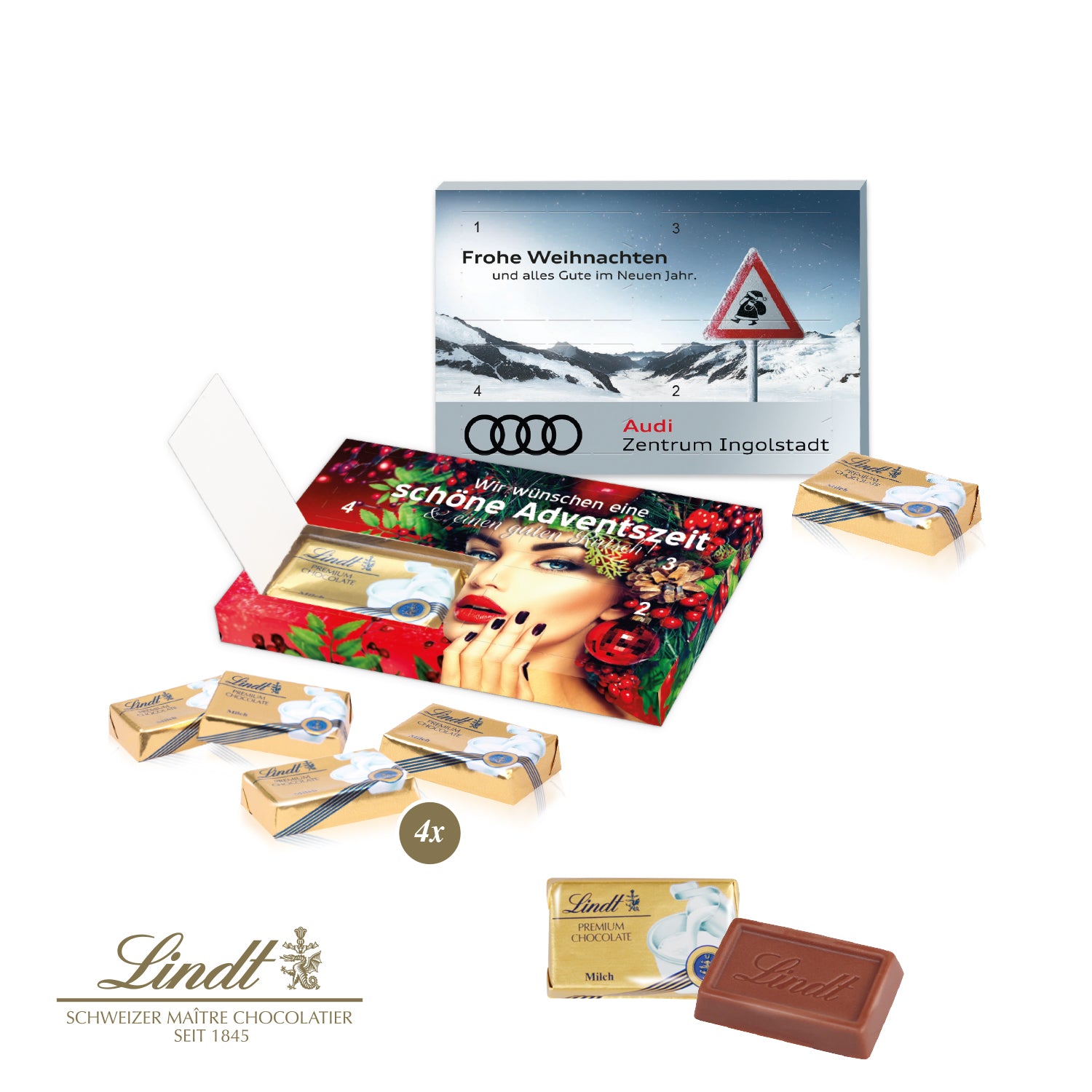 Lindt Mini-Adventskalender XXS – Produktansicht