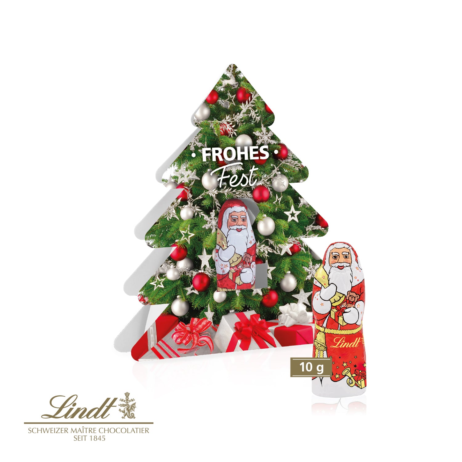 Weihnachtsbaum mit Nikolaus – Produktansicht