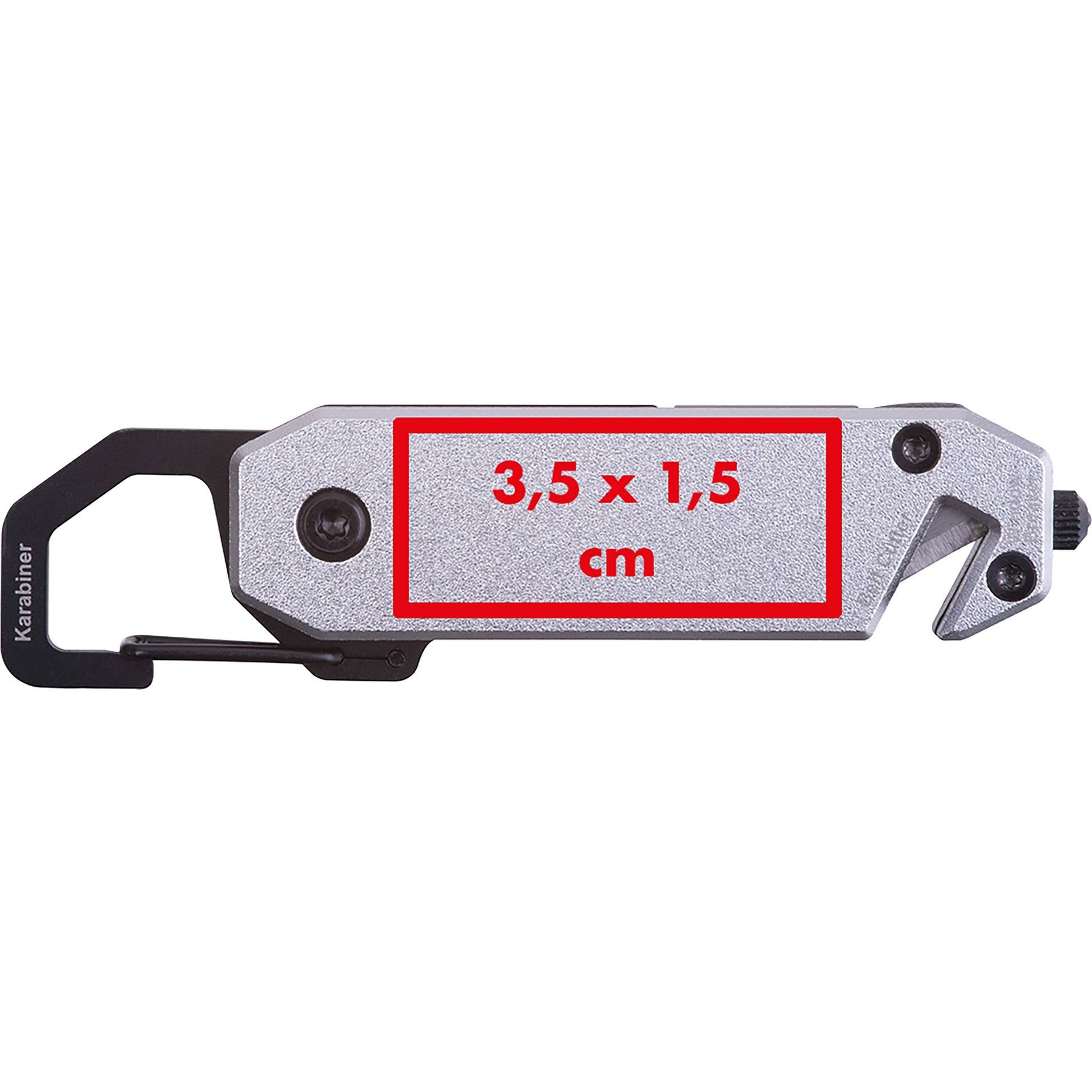 12-teiliges Aluminium Multitool CAROLINE