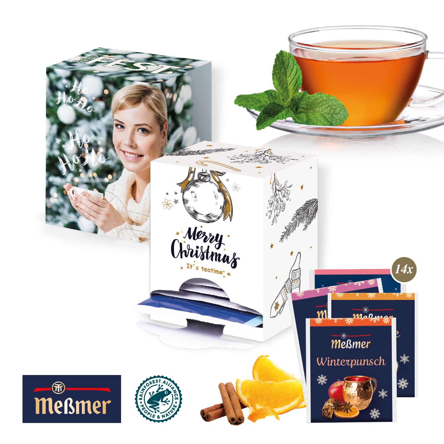 Meßmer Teebox für 14 Tage Teegenuss – Produktansicht