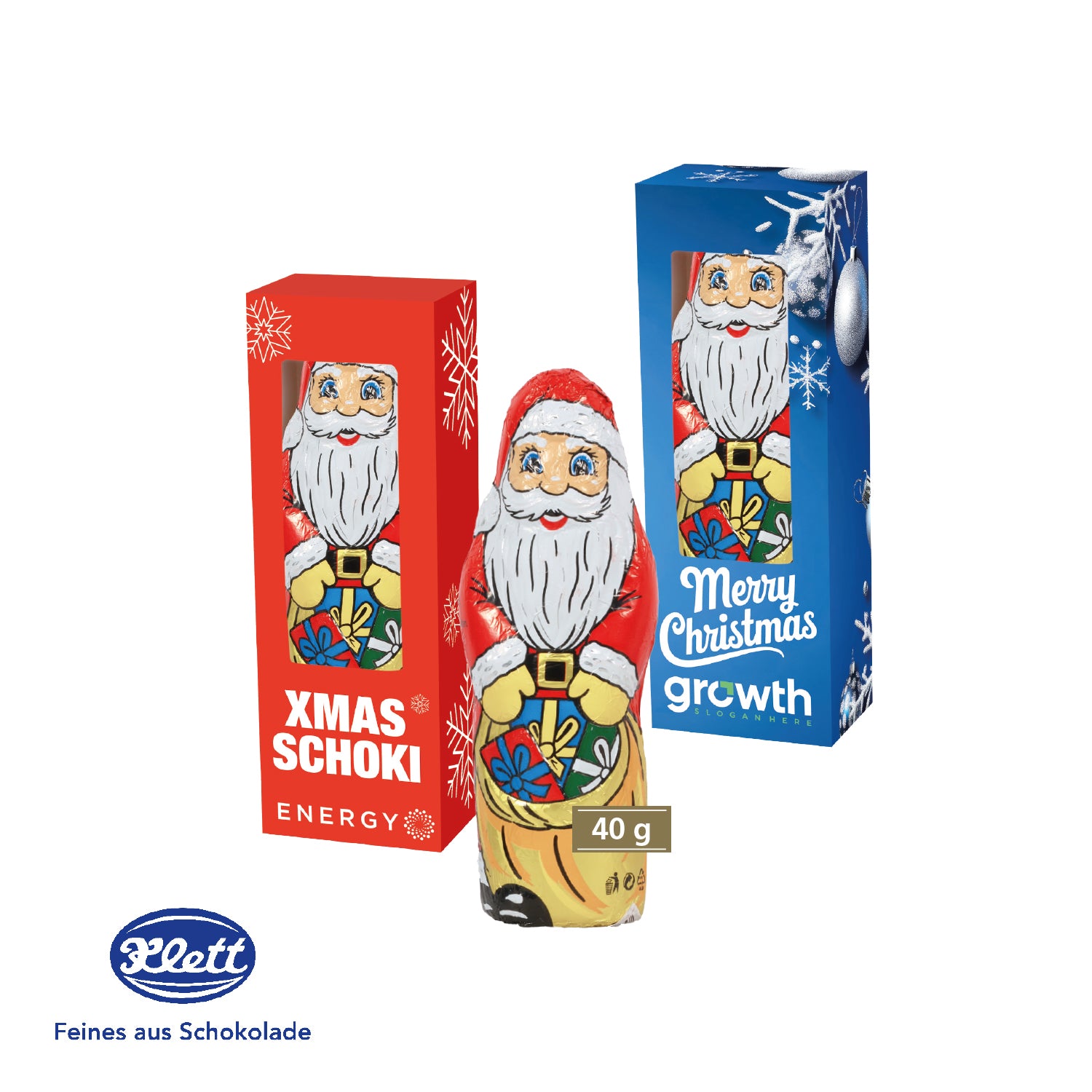 Weihnachtsmann von Klett, 40 g – Produktansicht