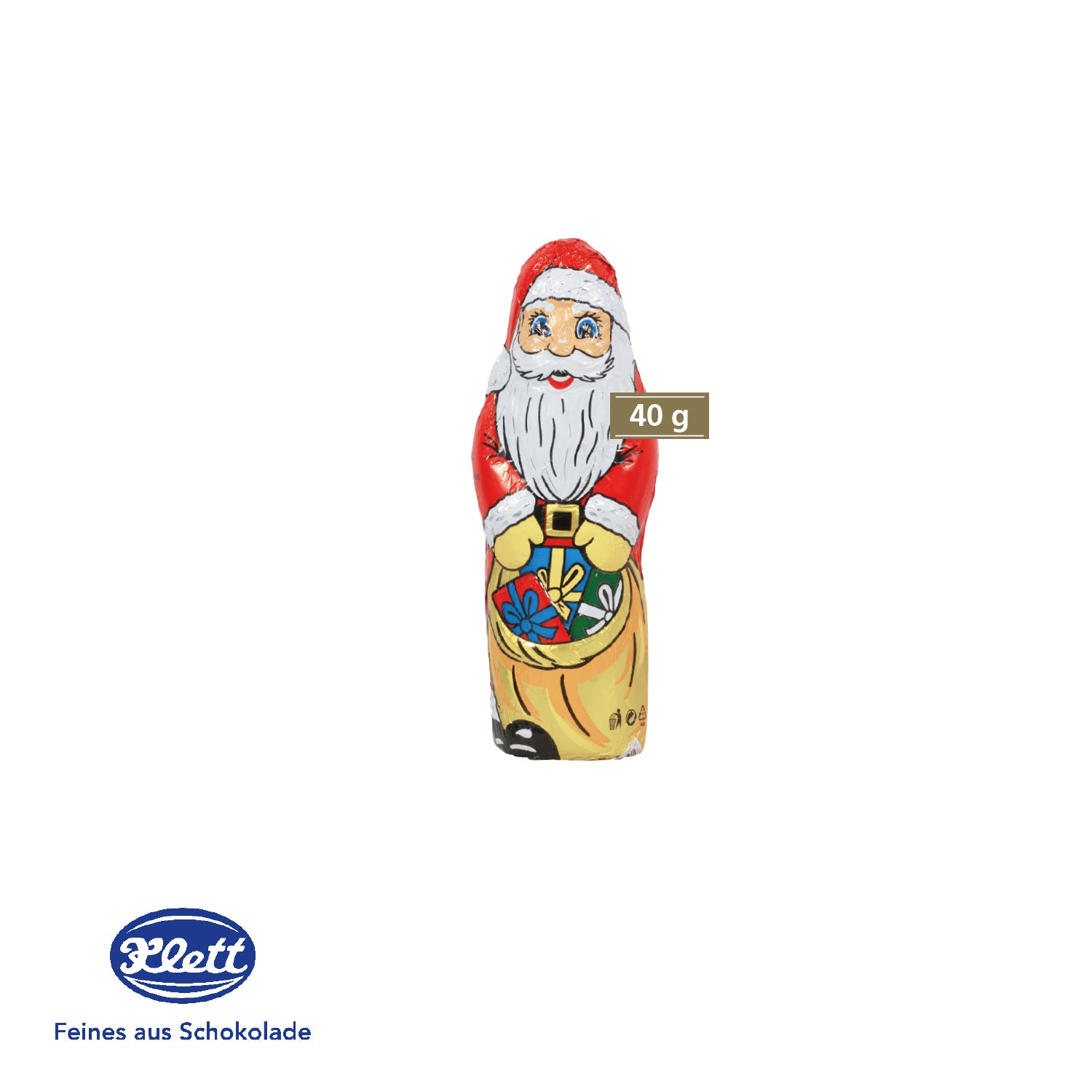 Weihnachtsmann von Klett, 40 g – Füllung