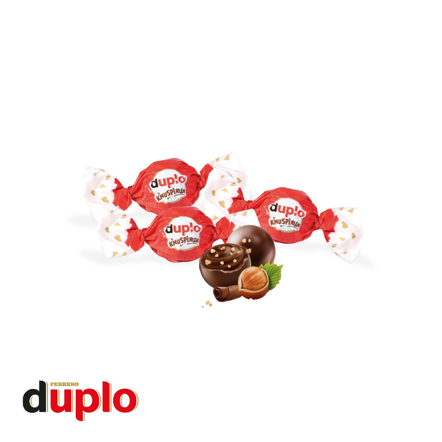 3D-Präsent Container mit duplo Knusperlen – Füllung
