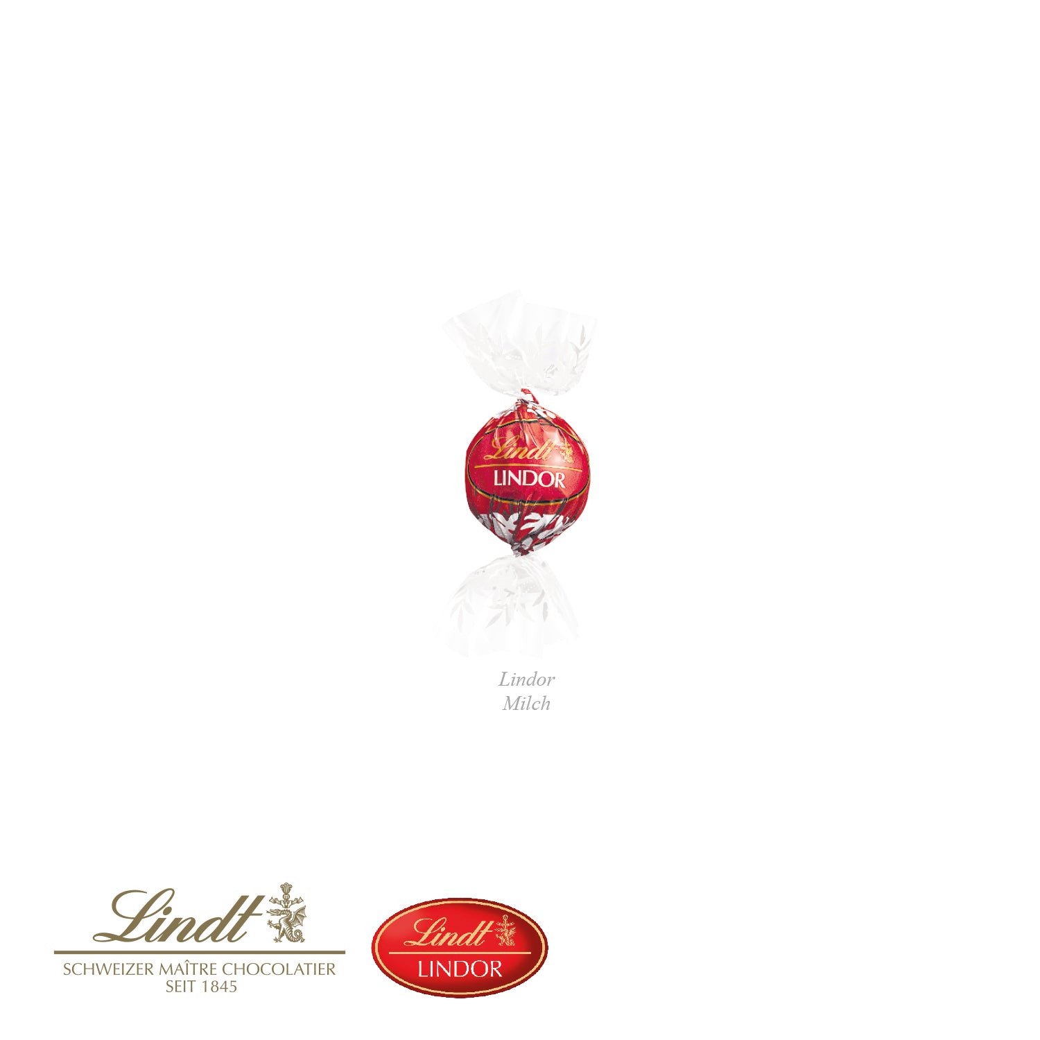 Weihnachtsmann mit Lindt Lindor Kugel – Füllung