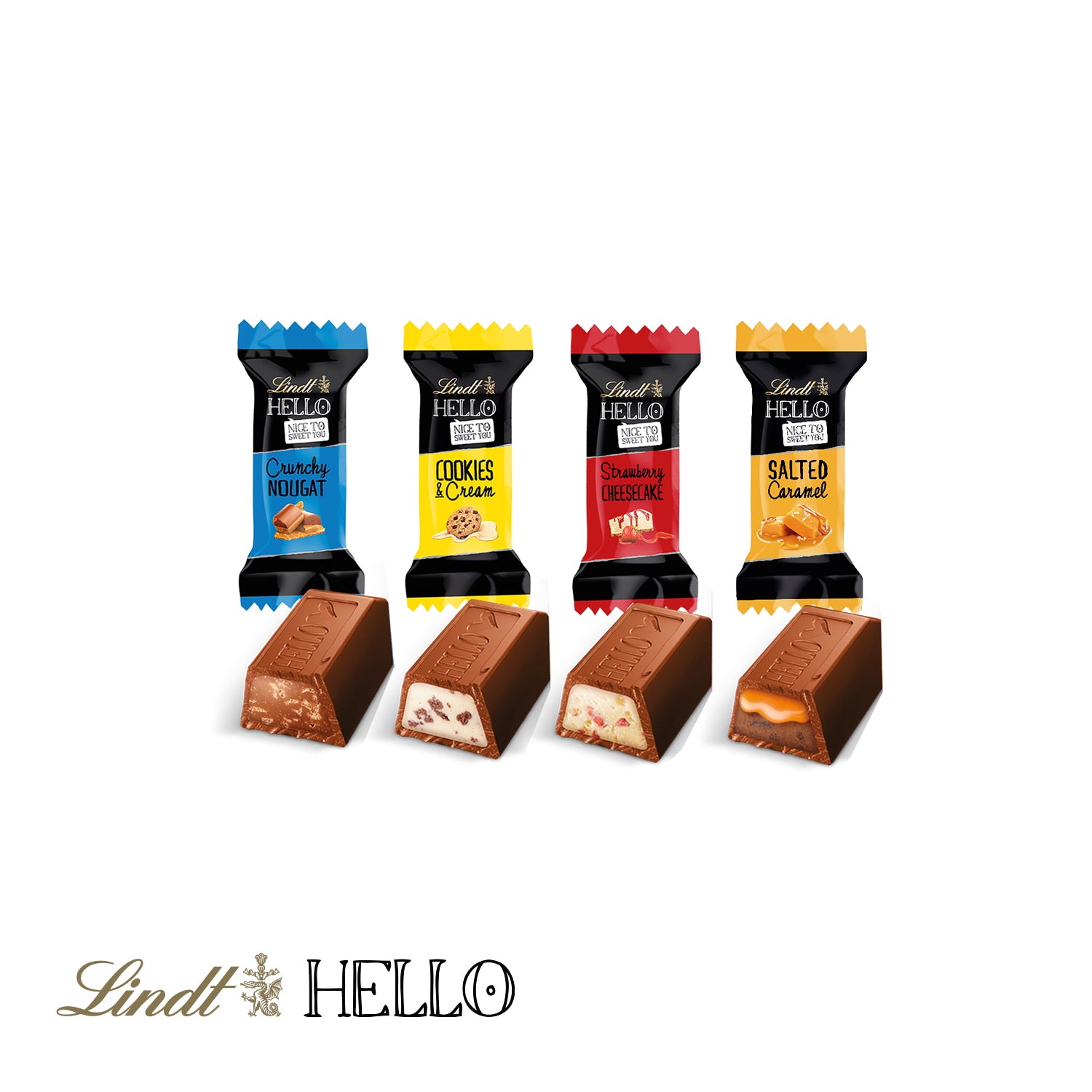 3D-Präsent Schiff mit Lindt HELLO – Füllung
