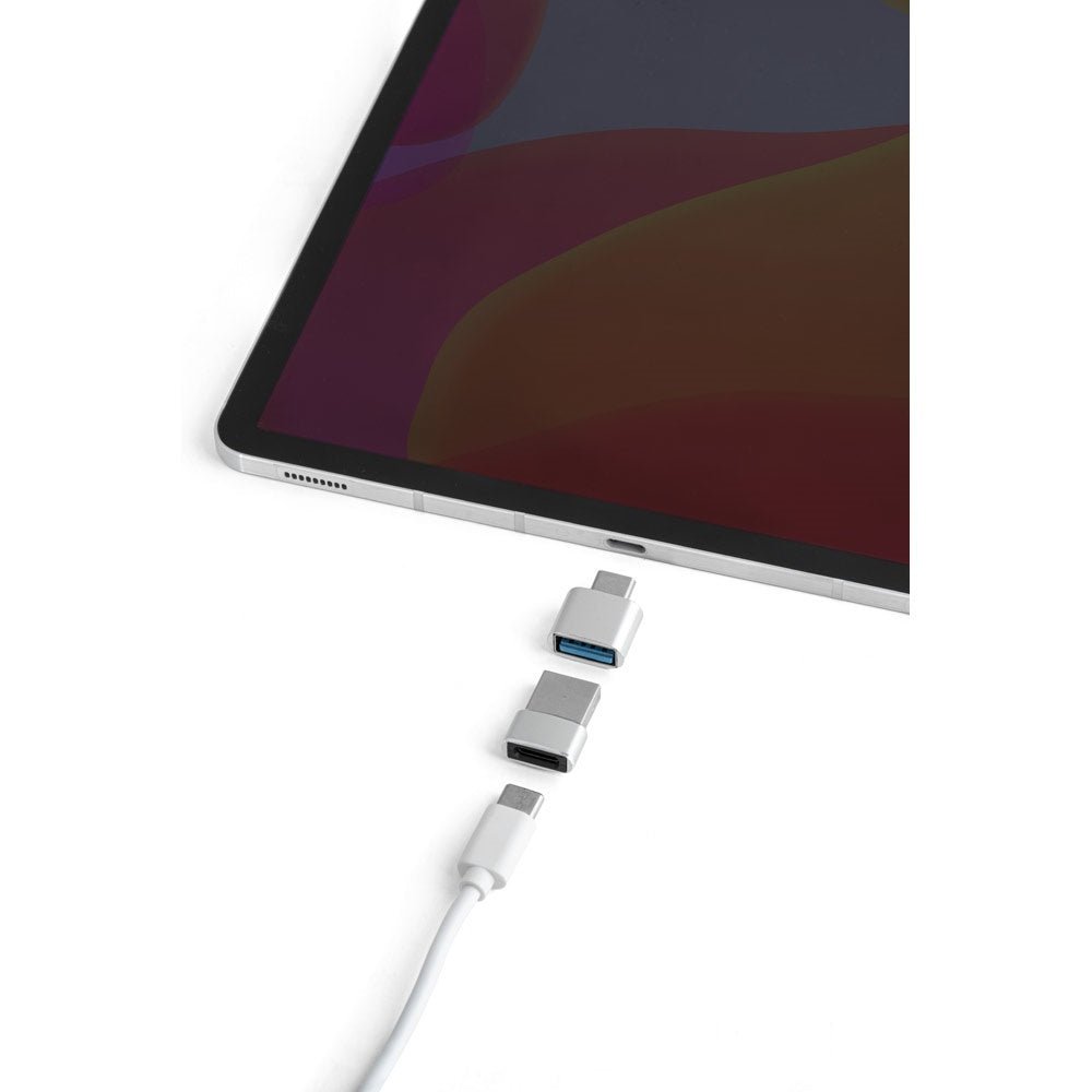 MINSKY. Set aus 2 Aluminium USB-A / USB-C Adaptern – zusätzliche Ansicht