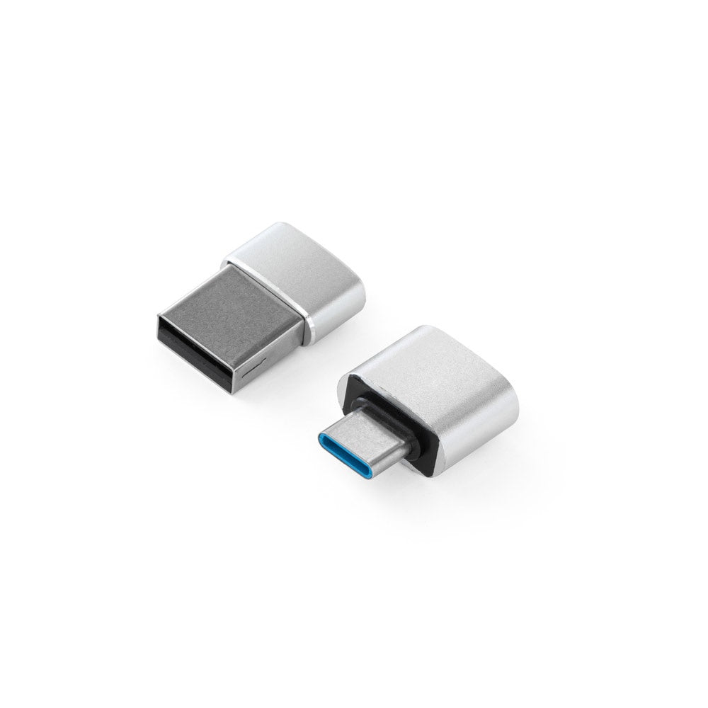 MINSKY. Set aus 2 Aluminium USB-A / USB-C Adaptern – zusätzliche Ansicht