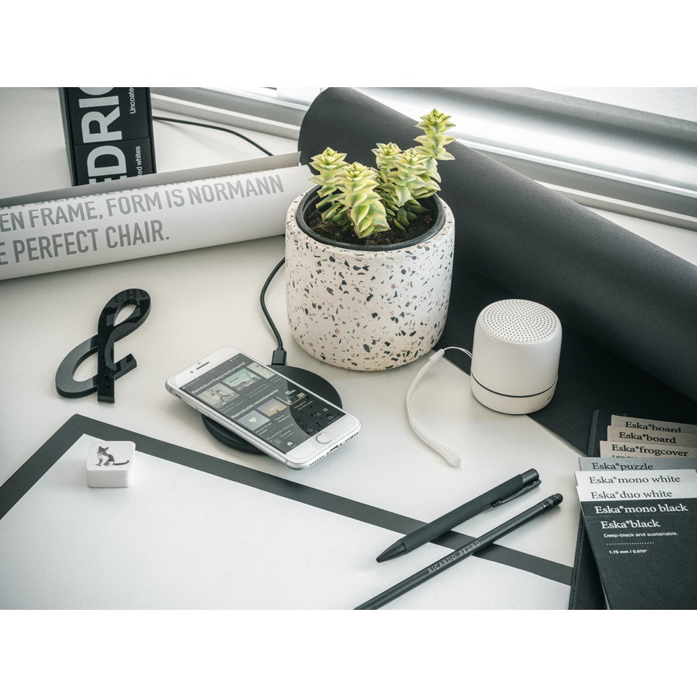 SOVERY. Schnelles 10W wireless Ladegerät aus Recyceltes ABS (100% rABS) – zusätzliche Ansicht