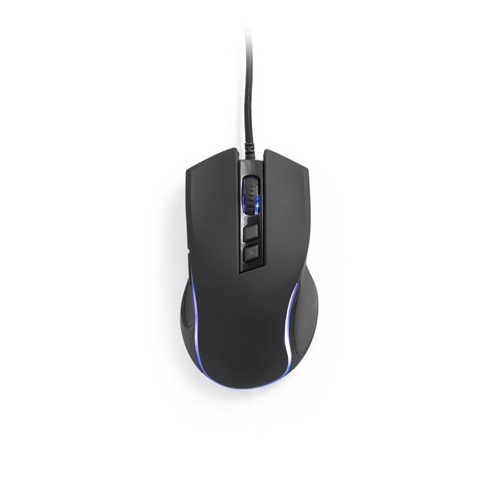 THORNE MOUSE RGB. Gaming-Maus mit 1.5 m Kabel und RGB-LED-Leuchten aus ABS – zusätzliche Ansicht