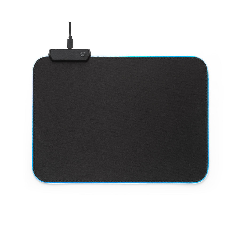 THORNE MOUSEPAD RGB. Gaming-Mauspad mit RGB-LED-Leuchten aus Polyester – zusätzliche Ansicht