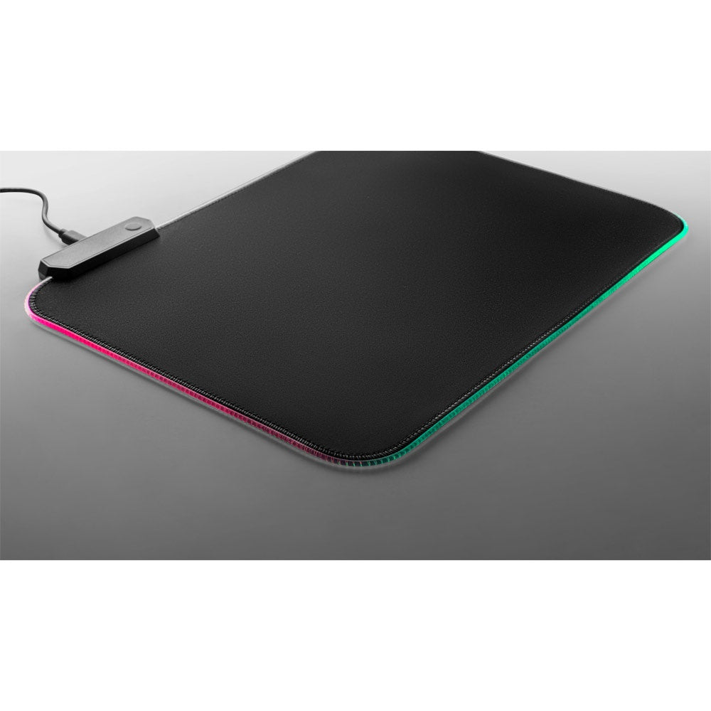 THORNE MOUSEPAD RGB. Gaming-Mauspad mit RGB-LED-Leuchten aus Polyester – zusätzliche Ansicht