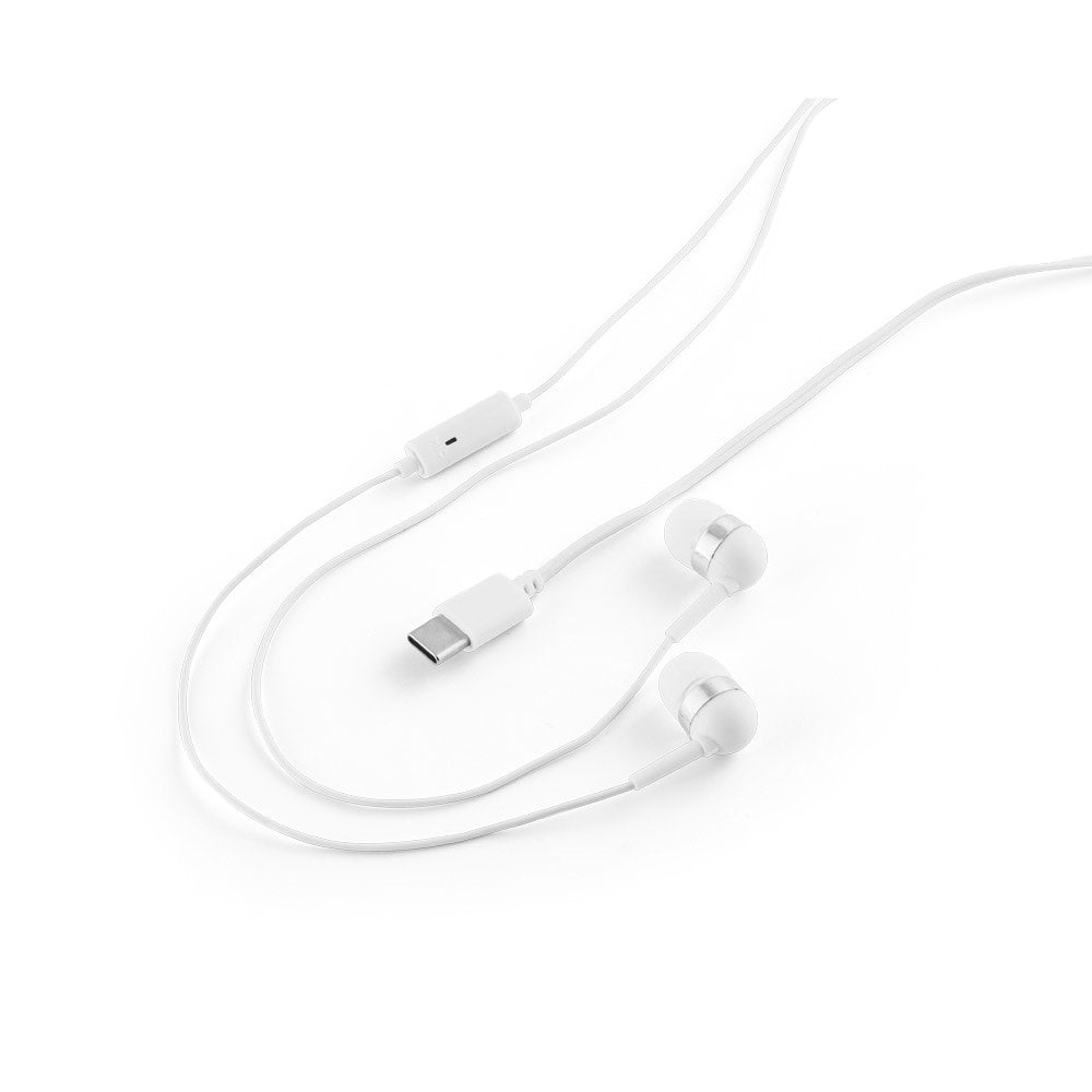 PRESLEY. In-Ear Kopfhörer mit 1.2 Meter langem USB-C-Kabel und integriertem Mikrofon aus ABS – zusätzliche Ansicht