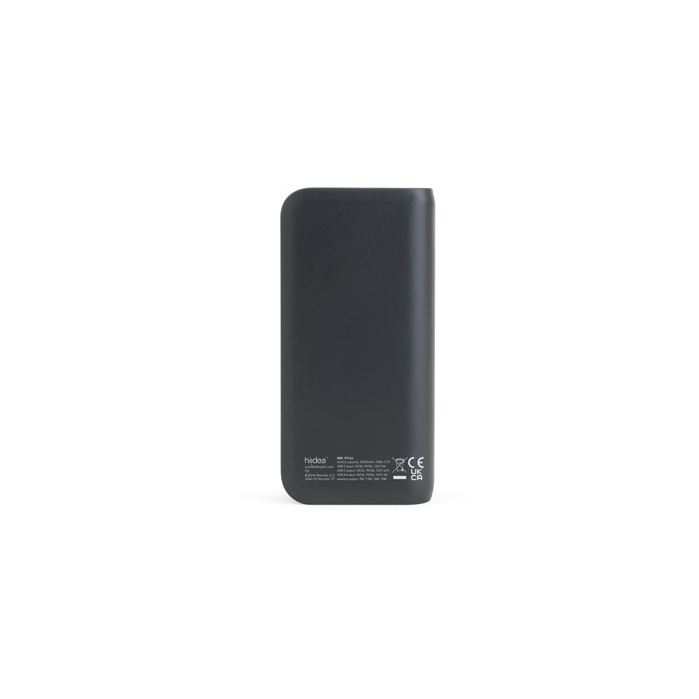BECKER 20. 20'000 mAh Powerbank aus recyceltem ABS (100% rABS) mit 15W superschnellem kabellosem Ladegerät – zusätzliche Ansicht