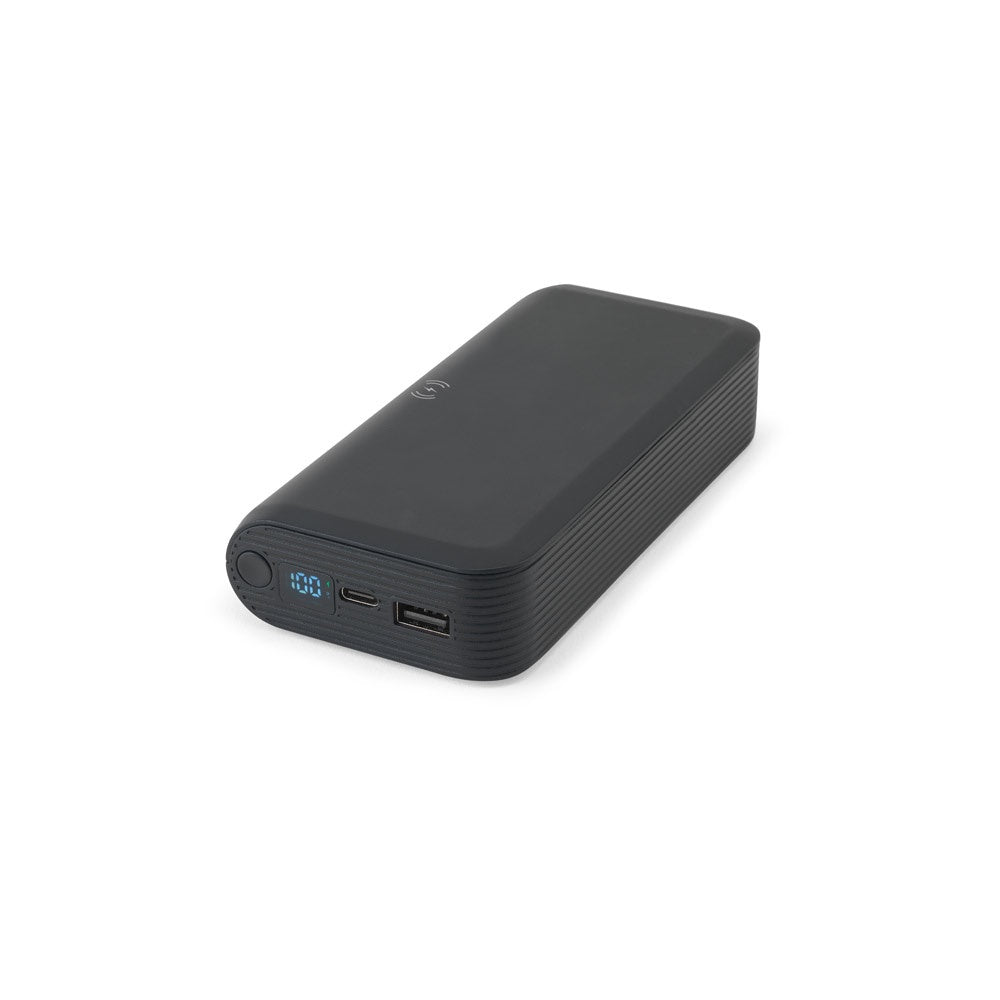 BECKER 20. 20'000 mAh Powerbank aus recyceltem ABS (100% rABS) mit 15W superschnellem kabellosem Ladegerät – zusätzliche Ansicht