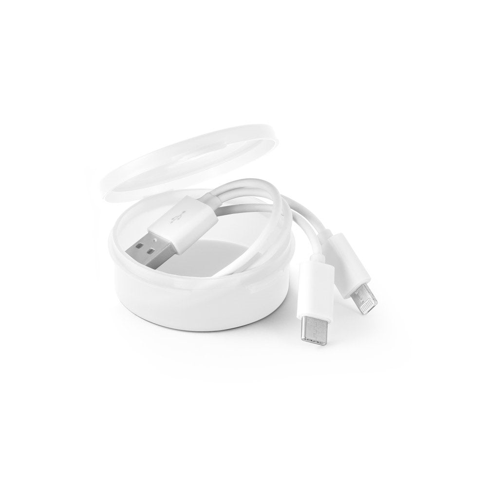 EMMY. USB Kabel 3-in-1 aus ABS und PVC – zusätzliche Ansicht