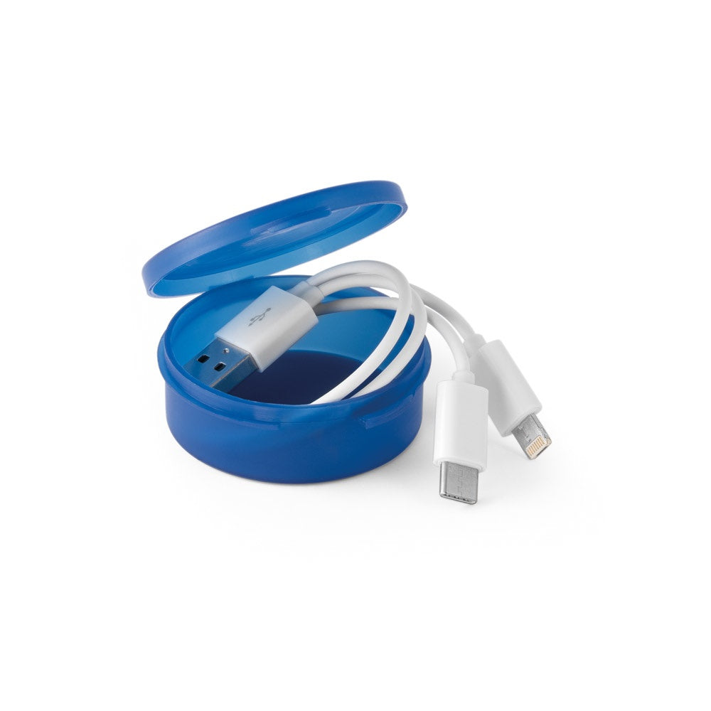 EMMY. USB Kabel 3-in-1 aus ABS und PVC – zusätzliche Ansicht