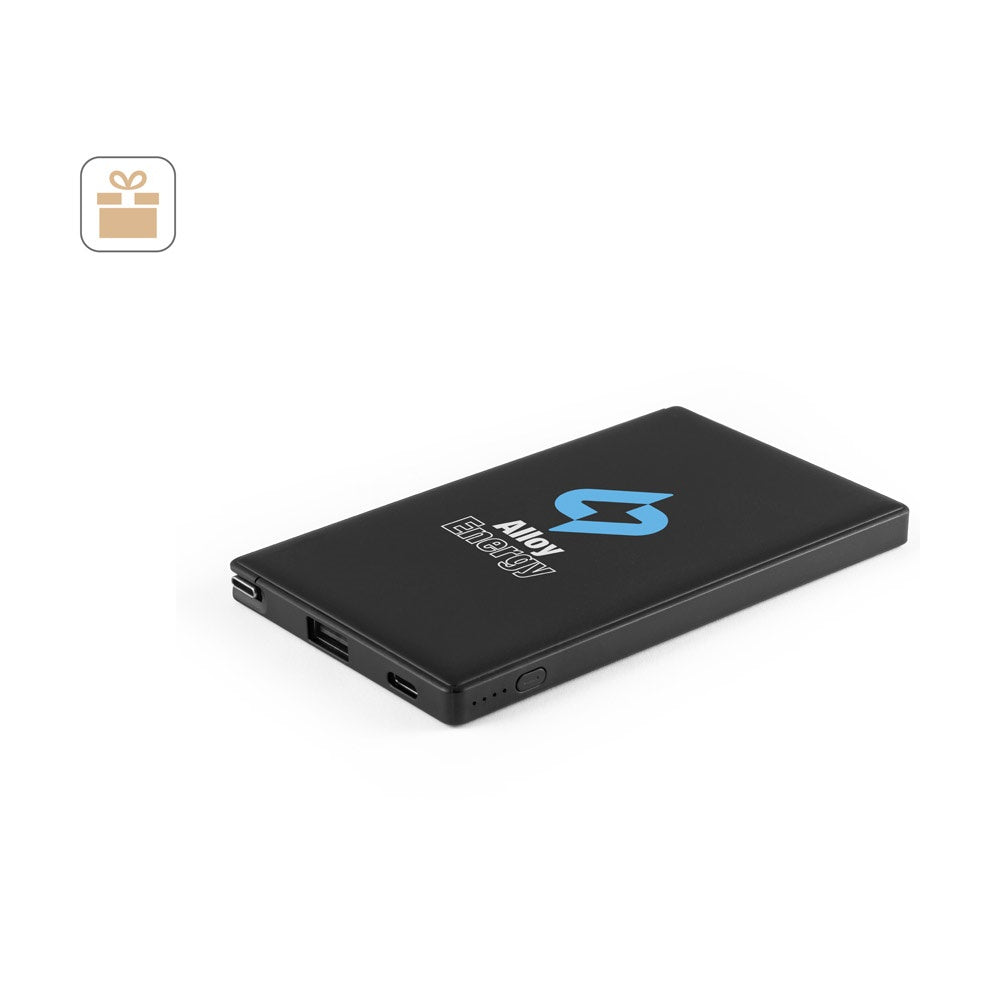 WIGNER. Powerbank 4'000 mAh aus Recyceltes ABS (100% rABS)
