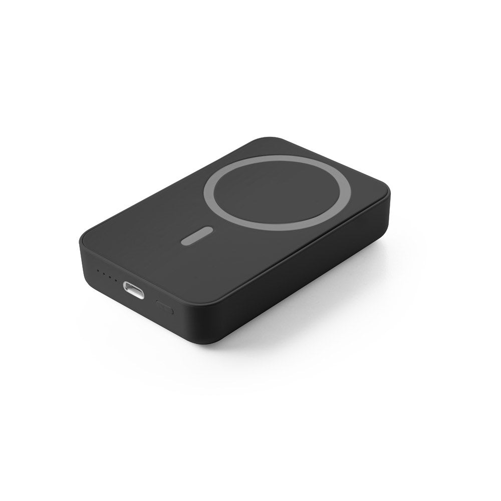 AMPERE 10. Magnetische Powerbank mit 10'000 mAh und superschnellem kabellosem Ladegerät (15 W) aus Recyceltes ABS (100% rABS) – zusätzliche Ansicht