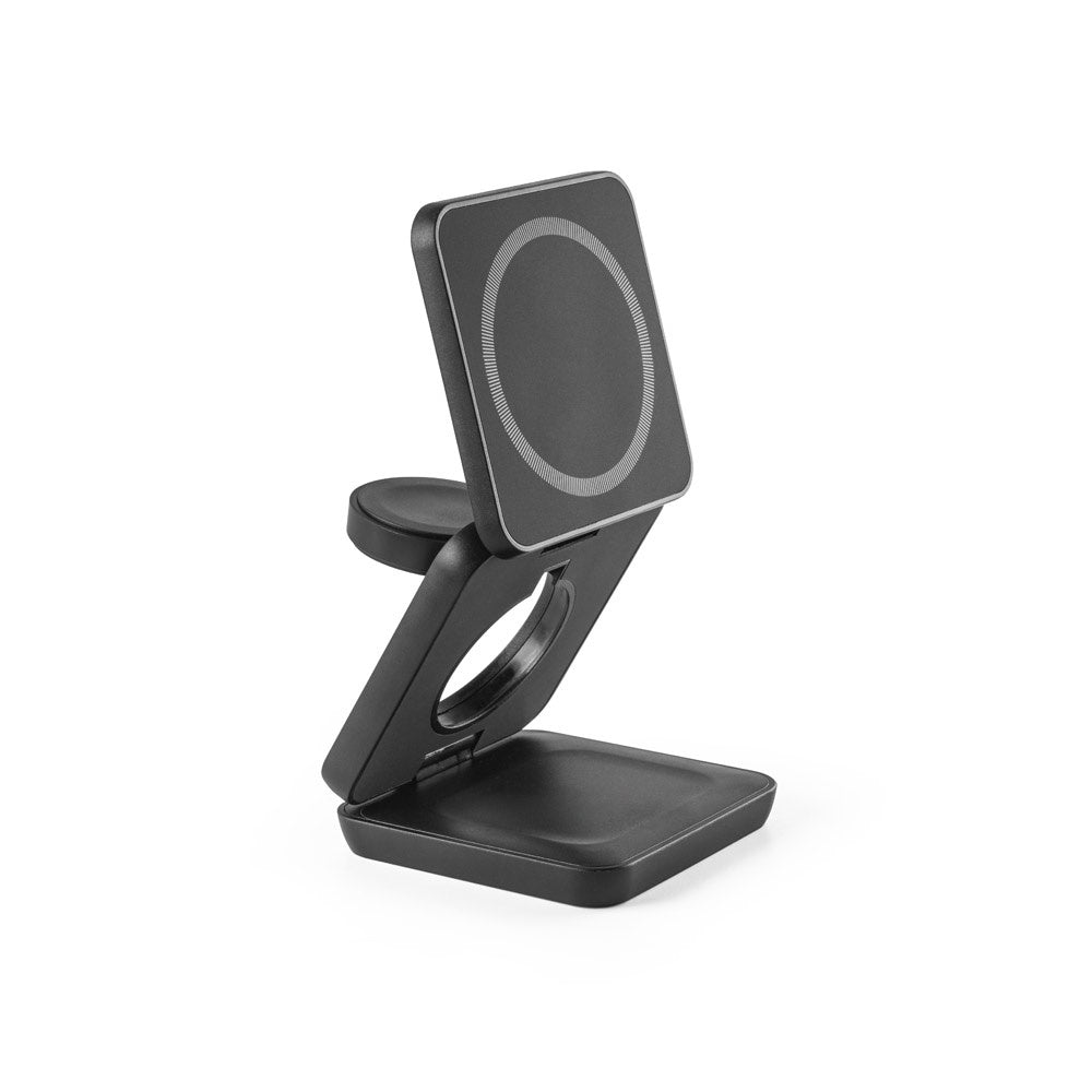 BROGLIE. Superschnelles 15W 4-in-1 magnetisches kabelloses Ladegerät aus Recyceltes ABS (100% rABS) – zusätzliche Ansicht