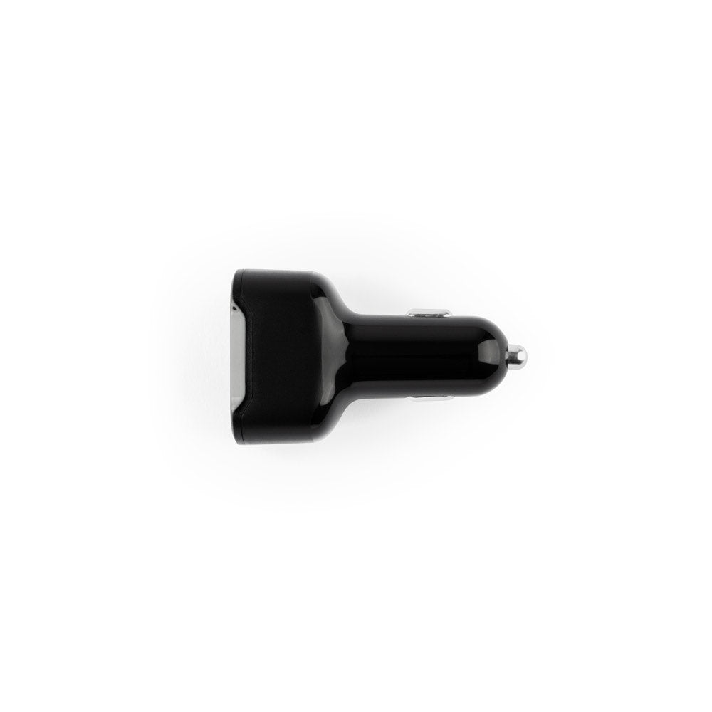 DIRAC. KFZ-Ladegerät mit USB-A Anschluss 18W und USB-C 20W in recyceltes ABS (100 % rABS) – zusätzliche Ansicht