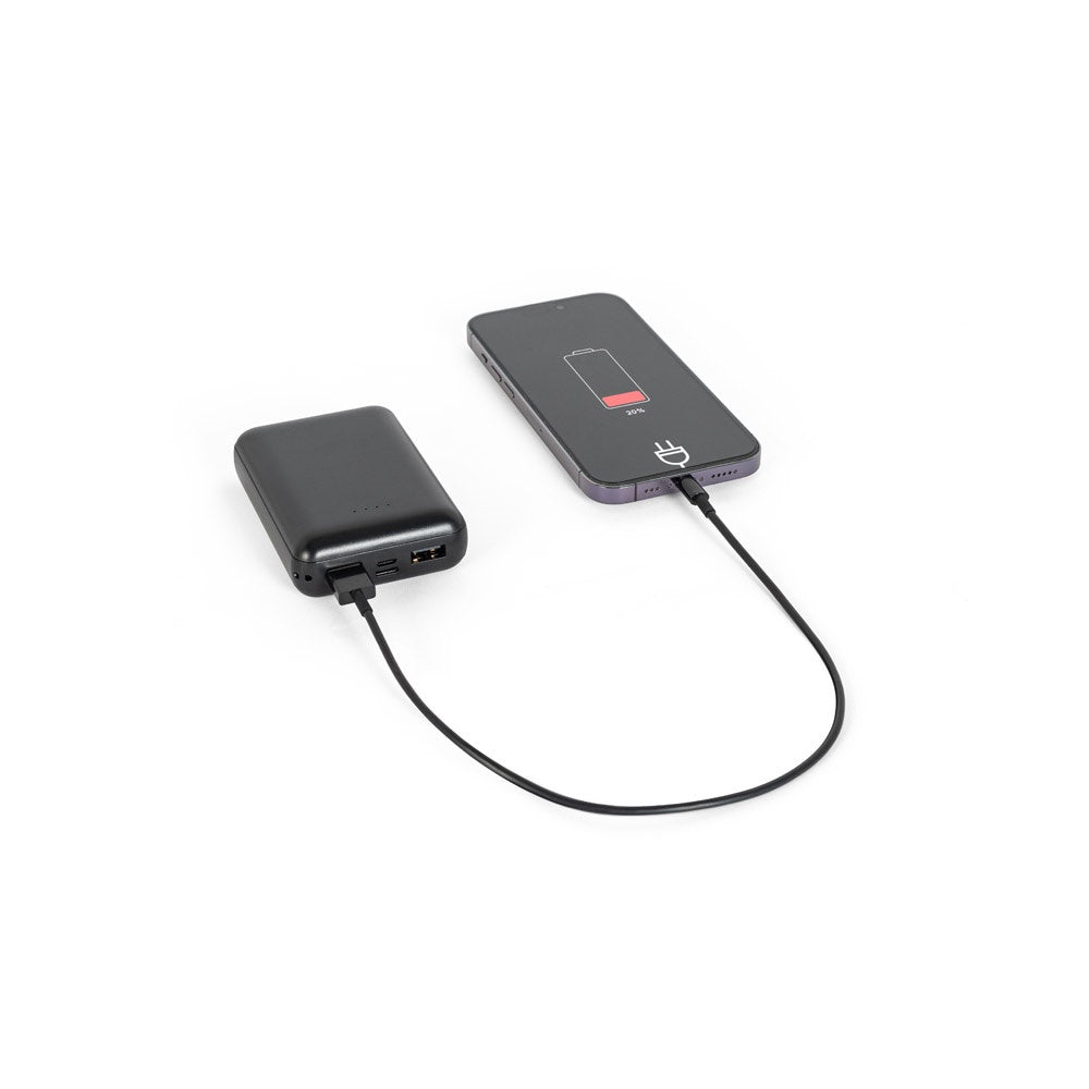 LEAKEY 10. Powerbank 10'000 mAh aus recyceltem ABS (100% rABS) – zusätzliche Ansicht