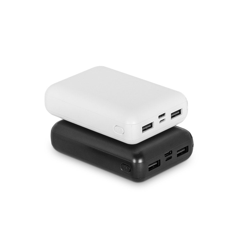LEAKEY 10. Powerbank 10'000 mAh aus recyceltem ABS (100% rABS) – zusätzliche Ansicht