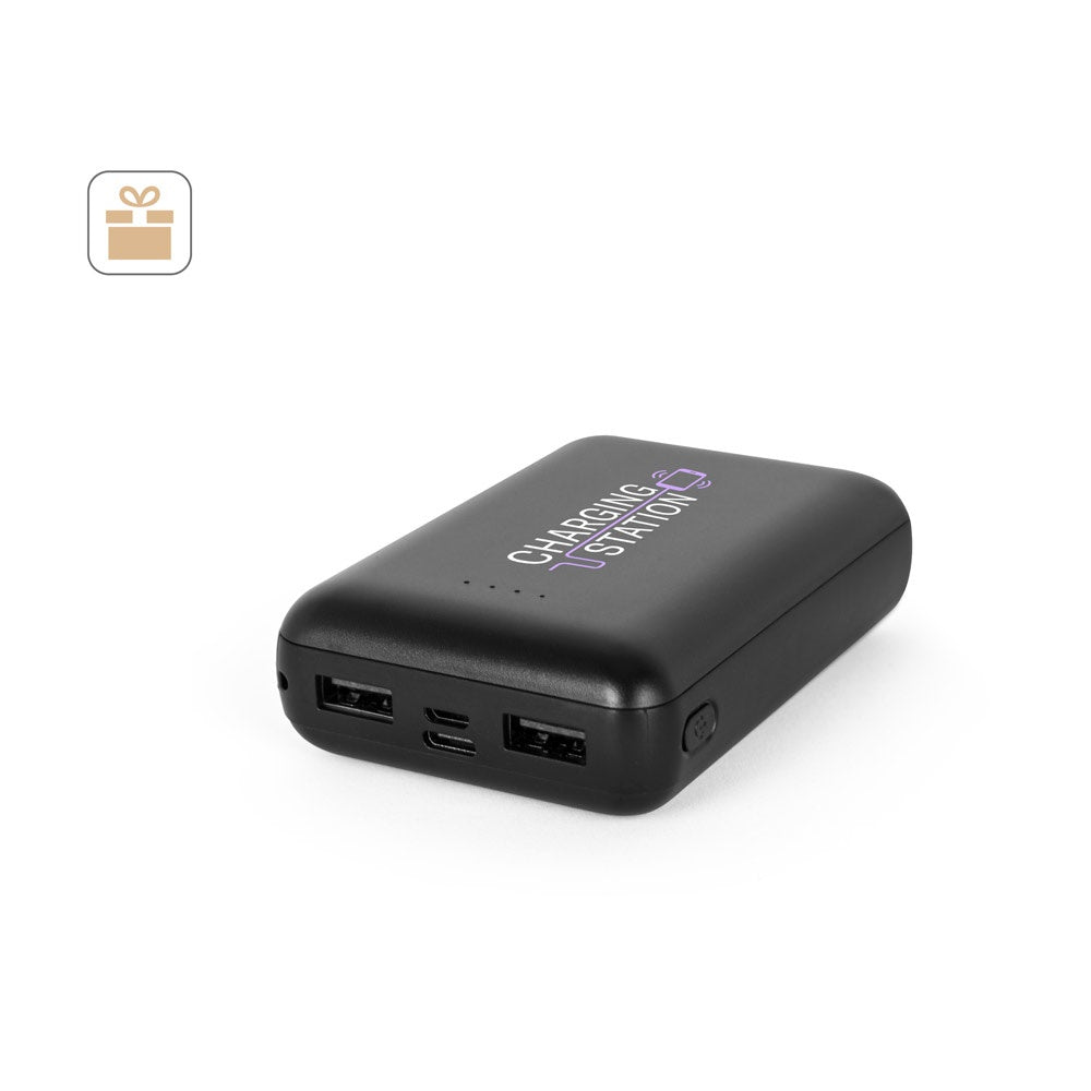 LEAKEY 10. Powerbank 10'000 mAh aus recyceltem ABS (100% rABS)