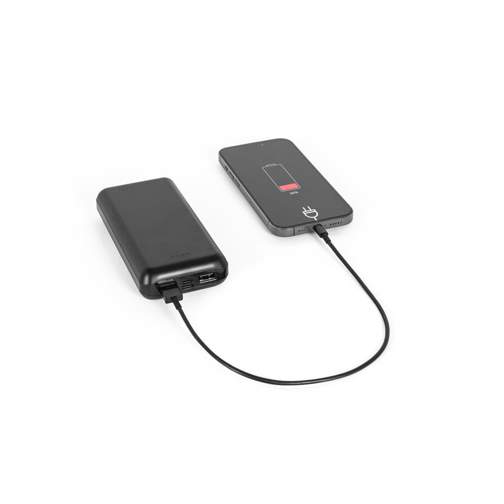 LEAKEY 20. Powerbank 20'000 mAh aus recyceltem ABS (100% rABS) – zusätzliche Ansicht