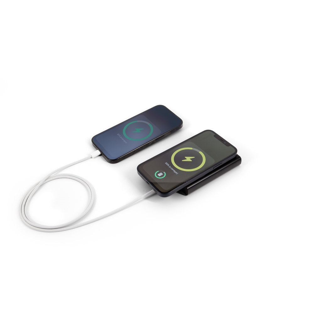 WRIGHT 10. Magnetische Powerbank mit Schnellladefunktion aus recyceltem Aluminium und recyceltem ABS, 10'000 mAh – zusätzliche Ansicht
