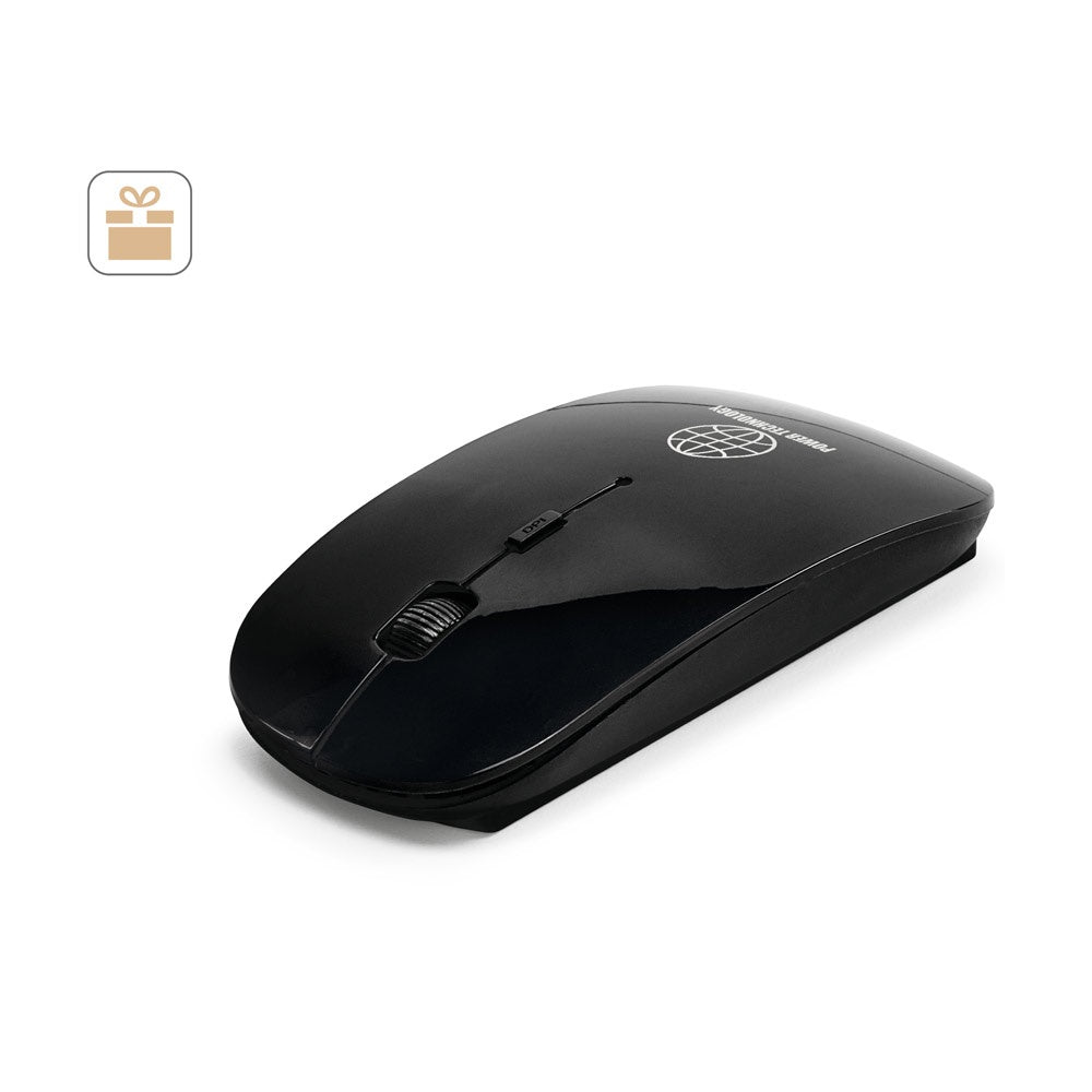 BLACKWELL. Wireless Maus batteriebetriebene aus recyceltes ABS (100% rABS)