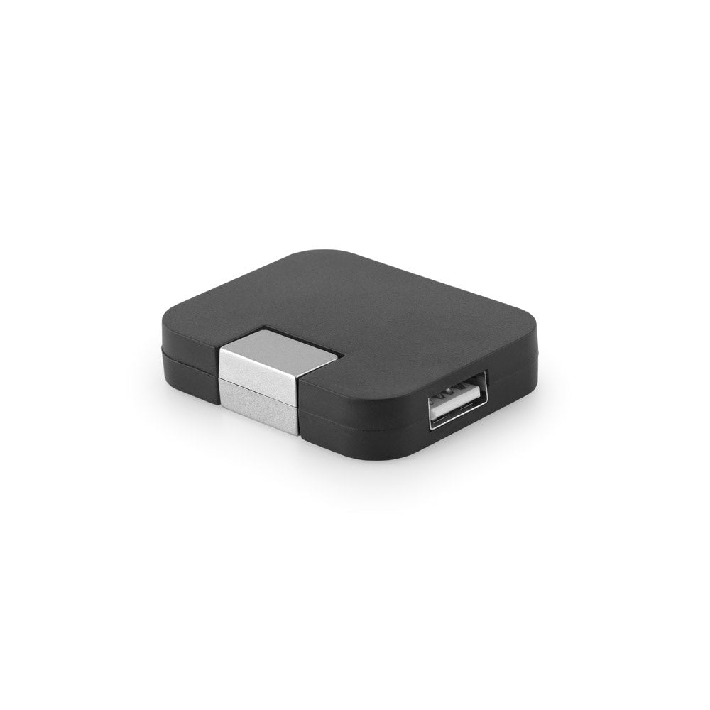 JANNES. HUB mit 4 USB-A-Anschlüssen aus ABS – zusätzliche Ansicht